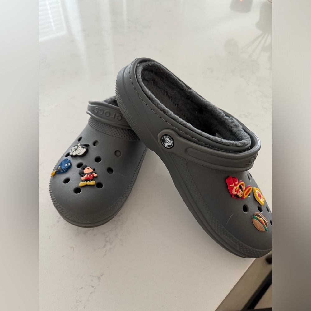 CLASSIC LINED Grey CLOG